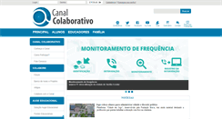 Desktop Screenshot of canalcolaborativo.com.br